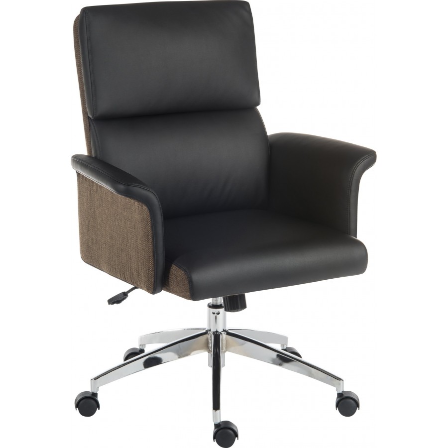 Elegance Medium Back Executive Leather Office Chair